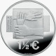 ПОРТУГАЛИЯ 1,5 евро 2008 UNC «МОНЕТА ПРОТИВ РАВНОДУШИЯ» В ОРИГИНАЛЬНОМ БЛИСТЕРЕ