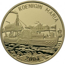 СЕВЕРНАЯ КОРЕЯ 20 вон 2003 ПАРОХОД «КОРОЛЕВА МАРИЯ»