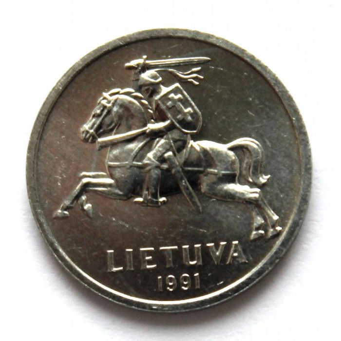 ЛИТВА 1 цент 1991