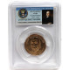 США 1 доллар 2008 (P) UNC «ПРЕЗИДЕНТЫ США» ДЖОН КВИНСИ АДАМС в слабе PCGS M66