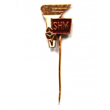 ЧЕХОСЛОВАКИЯ (1951-1963) знак на игле «SHM» Спортивные игры молодежи