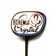 ЧЕХОСЛОВАКИЯ (1960-е гг) знак на игле «BOHEMIA CRYSTAL» Богемский кристалл