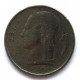 БЕЛЬГИЯ 1 франк 1951 (KM#142.1 «BELGIQUE») БОДУЭН I