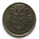 БЕЛЬГИЯ 1 франк 1978 (KM#142.1 «BELGIQUE») БОДУЭН I