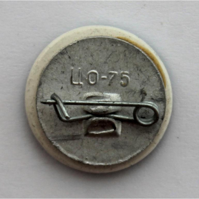 СССР нагрудный знак «СОЧИ» МОРСКОЙ ВОКЗАЛ (стекло)