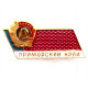 СССР 1965 нагрудный знак «ПРИМОРСКИЙ КРАЙ» Награжден орденом Ленина