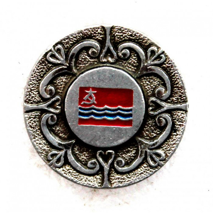 СССР нагрудный знак «ЭСТОНИЯ» Флаг Эстонской ССР (1953-1990)