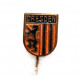 ГЕРМАНИЯ (ГДР) нагрудный знак на игле «DRESDEN» Герб Дрездена (тяжелый)