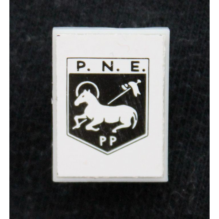СССР нагрудный знак «P.N.E.» Престон Норт Энд - английский футбольный клуб (стекло)