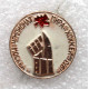 СССР 1973 нагрудный знак «ЧЕМПИОНАТ МИРА ПО ХОККЕЮ В МОСКВЕ»