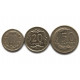 ПОЛЬША набор из 3 монет 1992 (10-20-50 грошей)