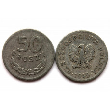 ПОЛЬША 50 грошей 1949