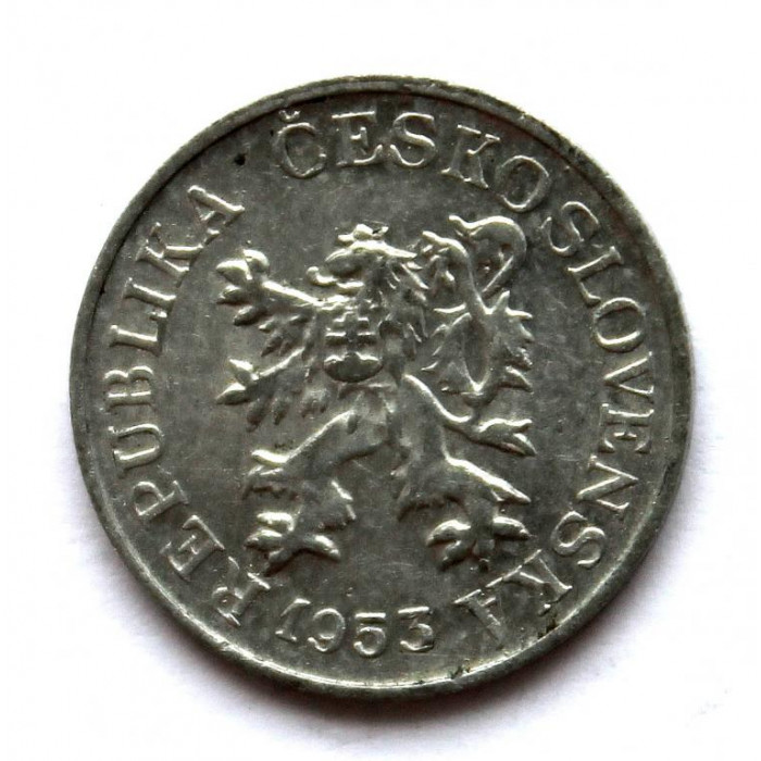 ЧЕХОСЛОВАКИЯ 3 геллера 1953