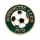 СССР 1970 нагрудный знак «ПЕРВЕНСТВО СССР». Футбол