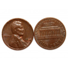 США 1 цент 1968 (D) Авраам Линкольн