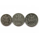 МОЛДАВИЯ набор из 3 монет 1996-2013 (1-5-10 бани)