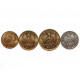 ПОЛЬША набор из 4 монет 2012 (1, 2, 5, 10 грошей)