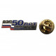 Нагрудный знак «ВЭП. 50 лет». 1954-2004. Всероссийский Электропрофсоюз. Кемеровская областная организация