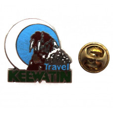 ТАЙВАНЬ нагрудный знак «Travel KEEWATIN».
