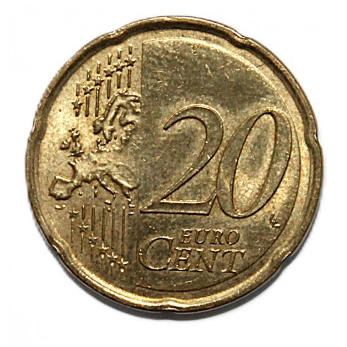 МАЛЬТА 20 евроцентов 2008