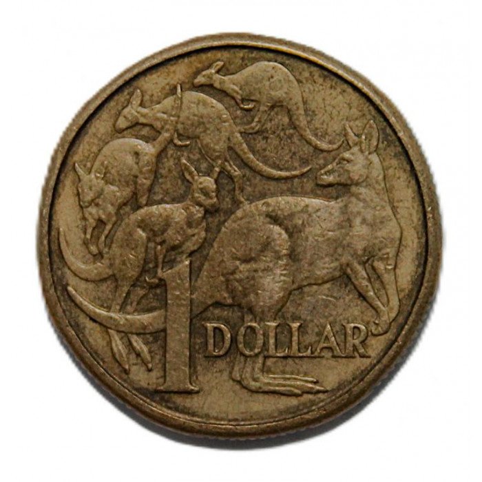 АВСТРАЛИЯ 1 доллар 1985 (KM# 84). Кенгуру