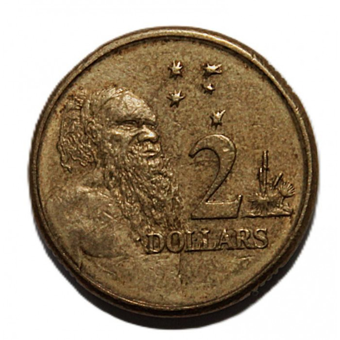 АВСТРАЛИЯ 2 доллара 1997 (KM# 101). Аборигены