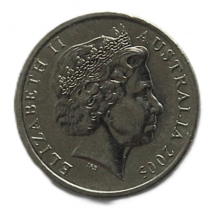 АВСТРАЛИЯ 10 центов 2005 (KM# 402). Лирохвост
