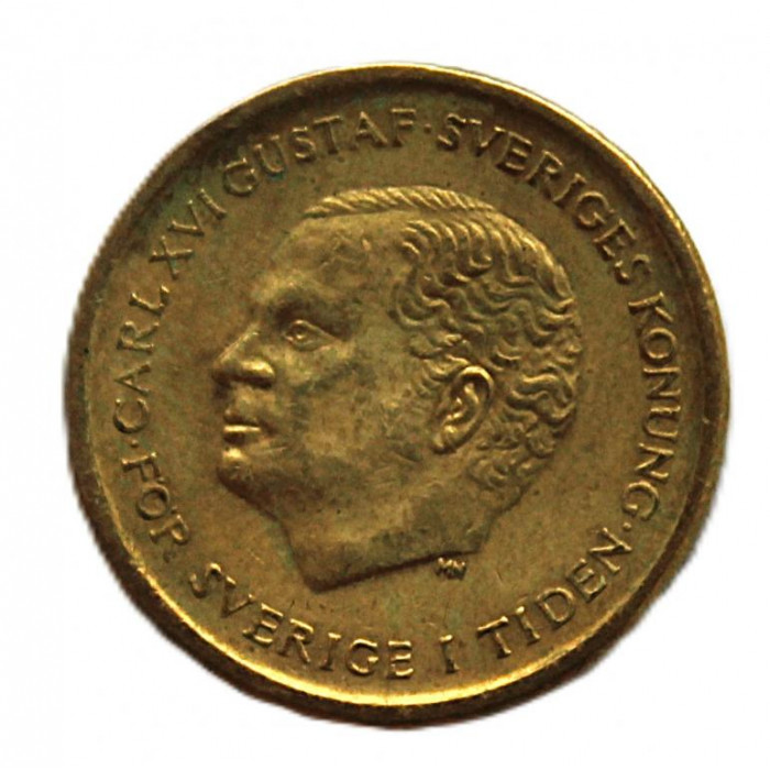 ШВЕЦИЯ 10 крон 1991 (KM# 877). Карл XVI Густав