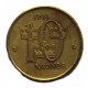 ШВЕЦИЯ 10 крон 1991 (KM# 877). Карл XVI Густав