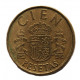 ИСПАНИЯ 100 песет 1983 (KM# 826). Хуан Карлос I.