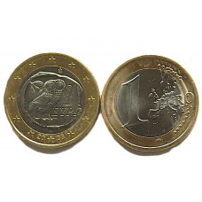 ГРЕЦИЯ 1 евро 2023 UNC. Сова