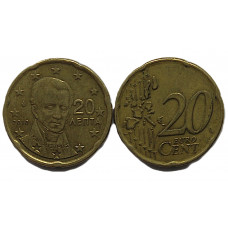 ГРЕЦИЯ 20 евроцентов 2010. Иоанн Каподистрия (Иван Антонович Каподистрия)