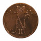 Русская Финляндия 1 пенни 1912