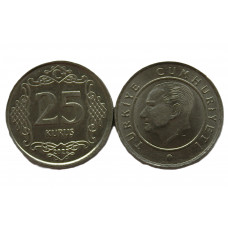 ТУРЦИЯ 25 куруш 2022. UNC