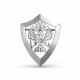 Нагрудный знак "Герб России". Серебро