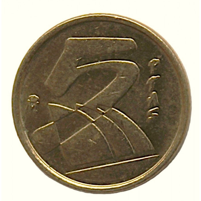 ИСПАНИЯ 5 песет 1990 (KM# 833). Парусники