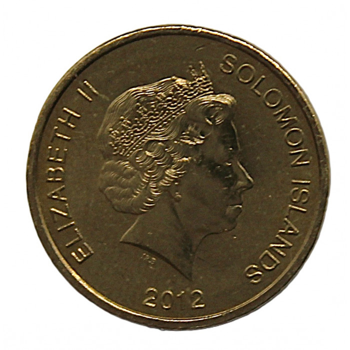 СОЛОМОНОВЫ ОСТРОВА 1 доллар 2012 UNC. Нусу-Нусу - защитный идол морского духа
