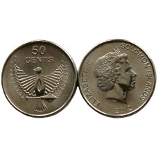 СОЛОМОНОВЫ ОСТРОВА 50 центов 2012 UNC. Дух орла