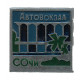 СССР нагрудный знак «СОЧИ». Автовокзал СССР нагрудный знак «СОЧИ». Автовокзал