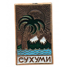 СССР (Грузия) нагрудный знак «СУХУМИ»
