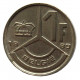 БЕЛЬГИЯ 1 франк 1989 (KM# 171 «BELGIE») Бодуэн I