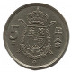 ИСПАНИЯ 5 песет 1980 (KM# 807). Хуан Карлос I.