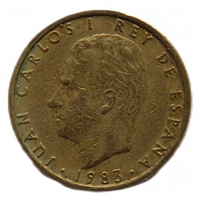 ИСПАНИЯ 100 песет 1983 (KM# 826). Хуан Карлос I.