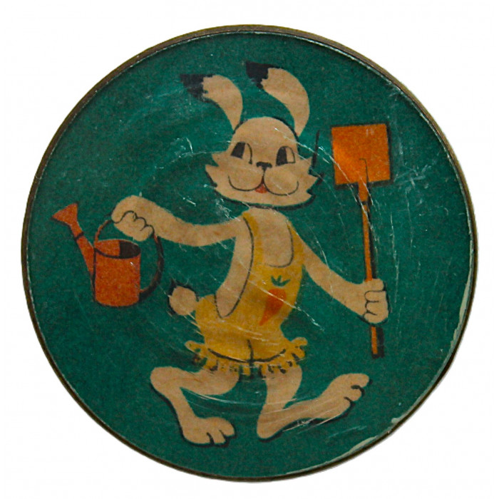 СССР нагрудный знак «ЗАЯЦ». Садовод-огородник СССР нагрудный знак «ЗАЯЦ». Садовод-огородник