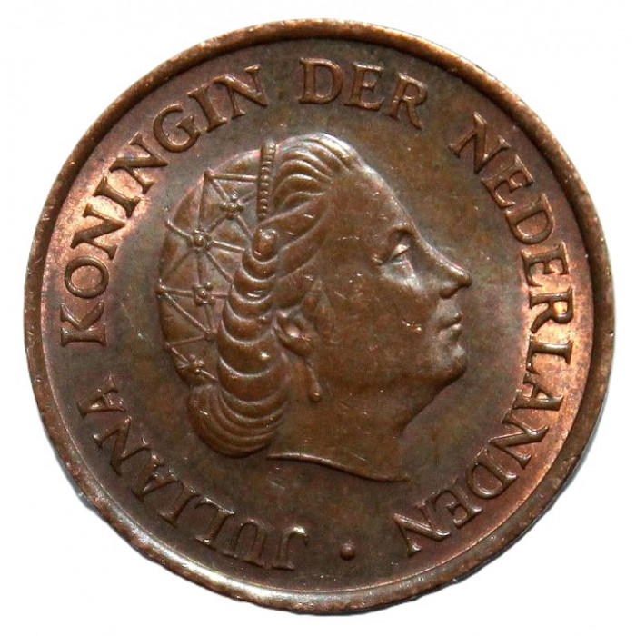 НИДЕРЛАНДЫ 5 центов 1975 ( KM# 181) Юлиана. Ветка с апельсинами НИДЕРЛАНДЫ 5 центов 1975 ( KM# 181) Юлиана. Ветка с апельсинами