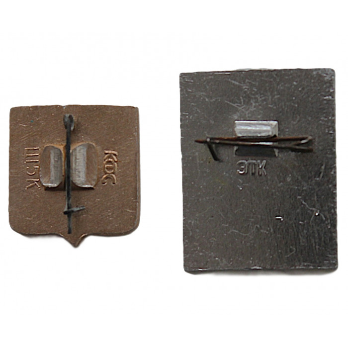 СССР нагрудный знак «ДУДИНКА». Красноярский край (комплект из 2 знаков) СССР нагрудный знак «ДУДИНКА». Красноярский край (комплект из 2 знаков)