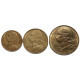 ФРАНЦИЯ набор из 3 монет «Марианна». (5, 10, 20 сантимов)