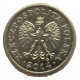 ПОЛЬША 10 грошей 2014 (Y# 279) UNC