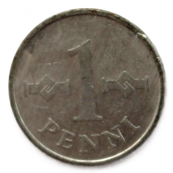 ФИНЛЯНДИЯ 1 пенни 1972 (KM# 44а)