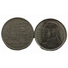 ТАИЛАНД 1 бат 2011 (Y# 443) Рама IX. Храм «Изумрудного Будды»